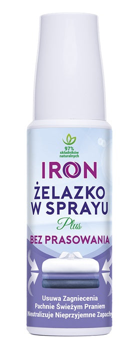 Żelazko w Sprayu Iron Płyn Prasujący 100ml