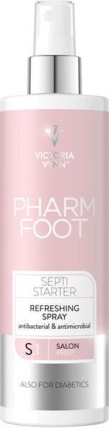 Pharm Foot Zestaw Anti Callus Master Pianka Zmiękczająca Zrogowacenia 200ml I Point Softener Punktowy Fluid Na Modzele I Wrastające Paznokcie + Gratis Septi Starter / 300ml