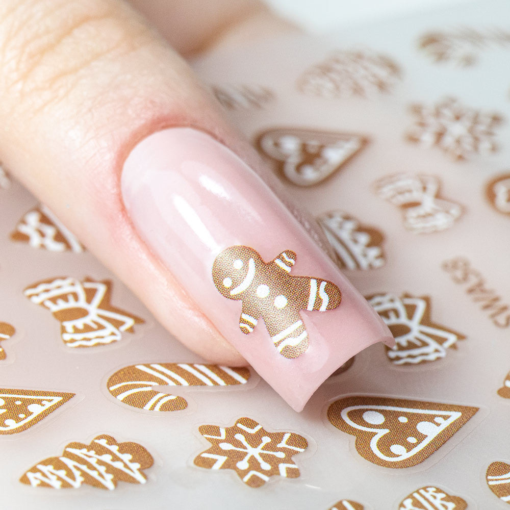 Molly Nails Naklejki Do Paznokci Samoprzylepne Świąteczne SWA58
