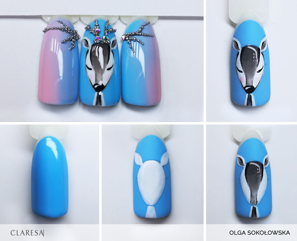 Claresa - Lakier Hybrydowy BLUE 702 -5g