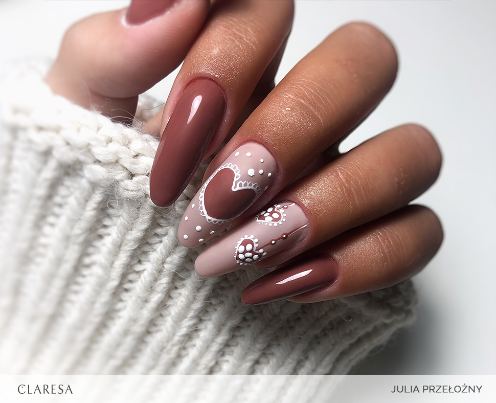 Claresa - Lakier Hybrydowy BROWN 305 -5g
