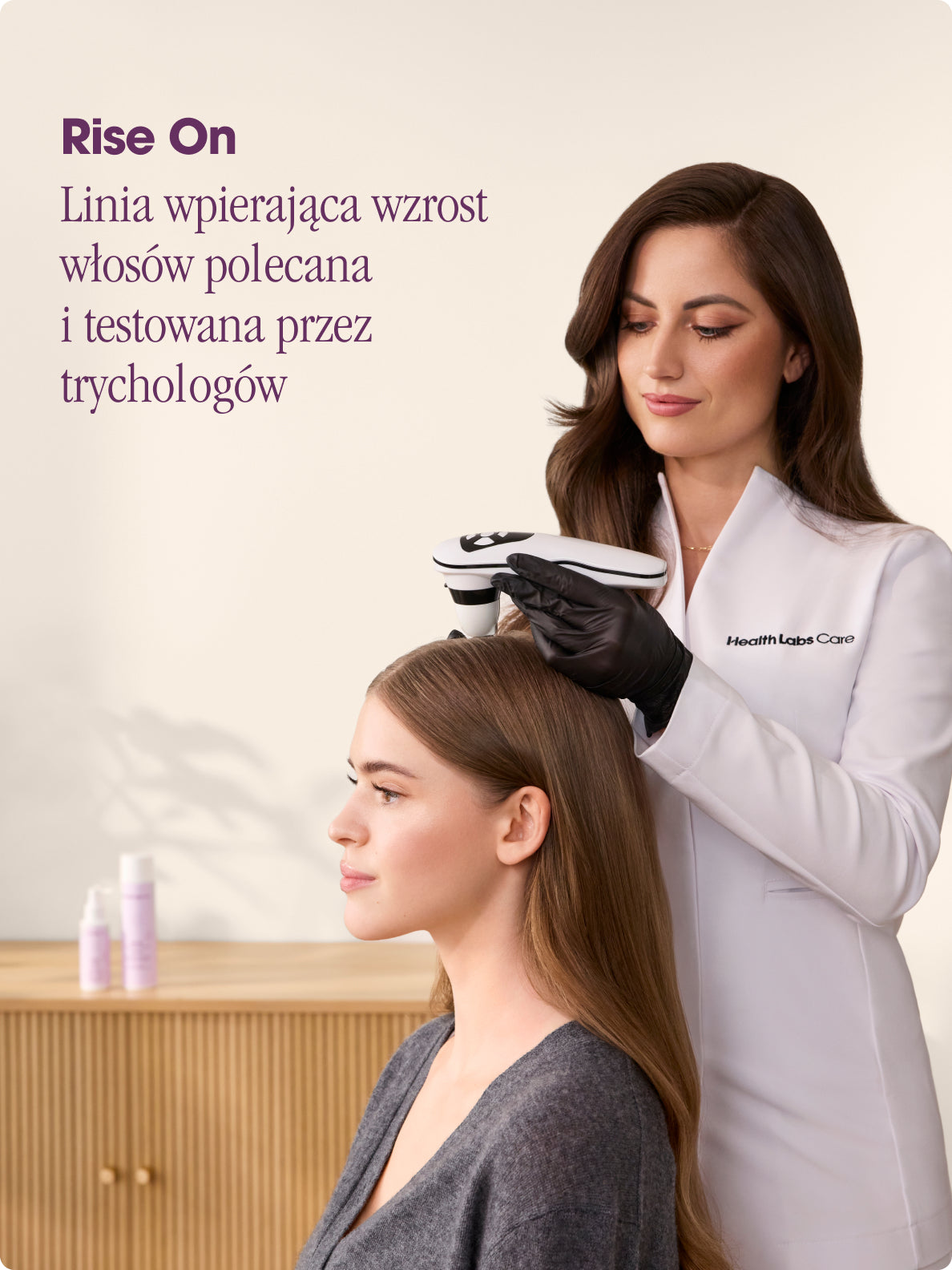 Health Lab Care Rise On Szampon I Booster Na Porost Włosów Zdrowy Wzrost Włosów