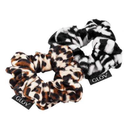 Glov - Gumki do Włosów Scrunchies 2-Pak Safari