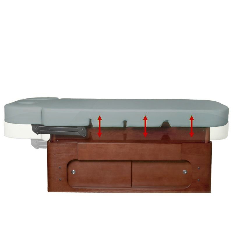 SPA LEŻANKA KOSMETYCZNA AZZURRO WOOD 361A 4 SILN.
