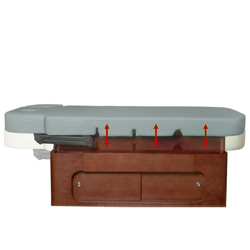SPA LEŻANKA KOSMETYCZNA AZZURRO WOOD 361A 4 SILN. PODGRZEWANA