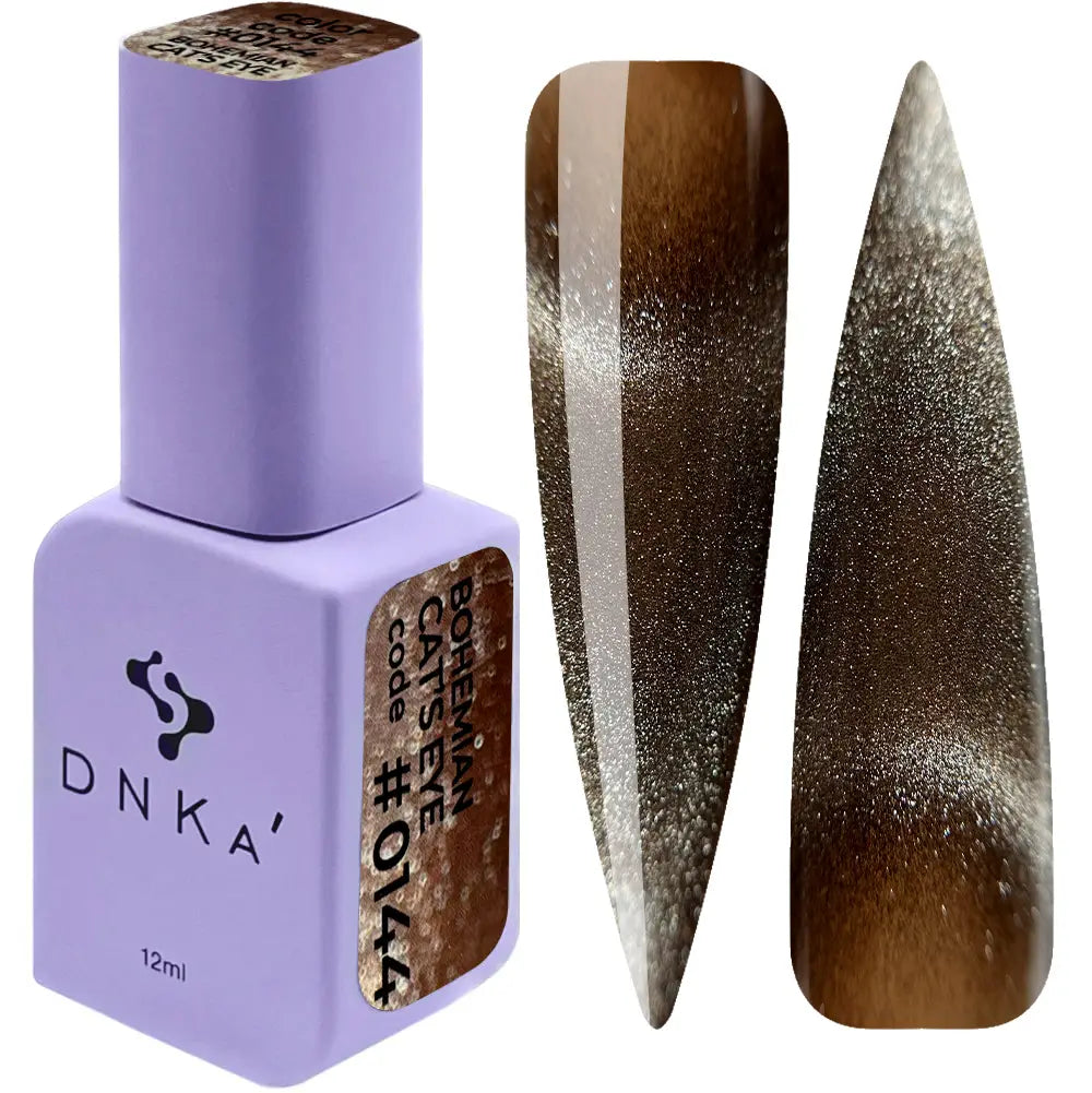 DNKa Color Gel Polish Lakier Hybrydowy #0144 Cat's Eye 12ml