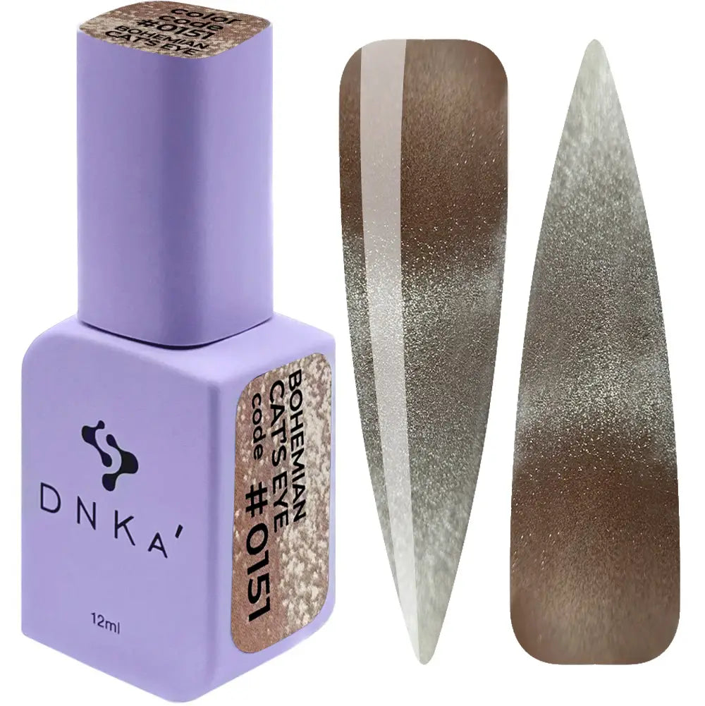 DNKa Color Gel Polish Lakier Hybrydowy #0151 Cat's Eye 12ml