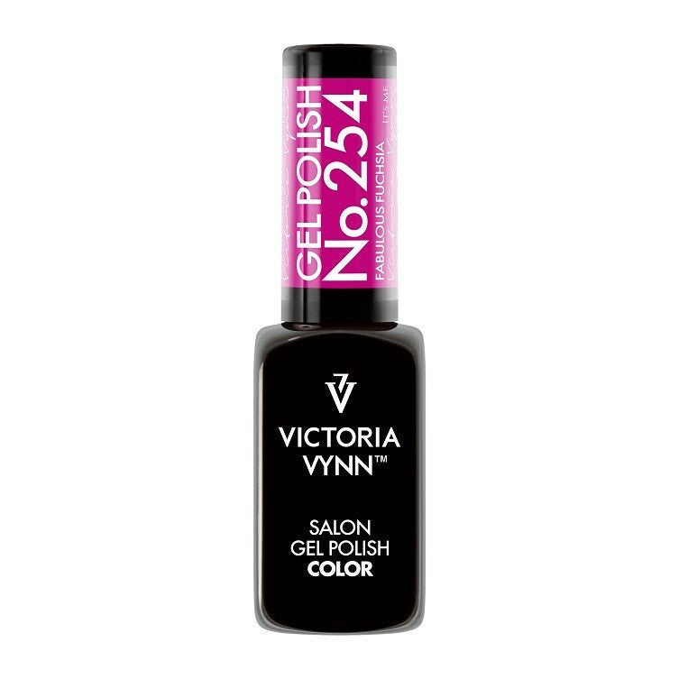 Gel Polish 254 Fabulous Fuchsia 8ml