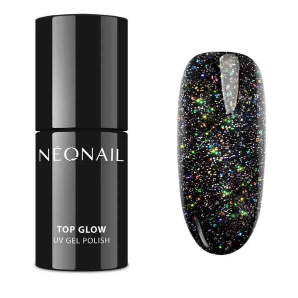Top hybrydowy 7,2 ml - Top Glow Multicolor Holo