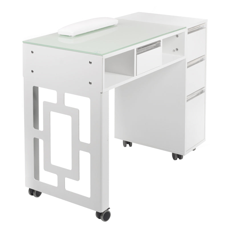 Stolik do manicure BD-3801 BIAŁY