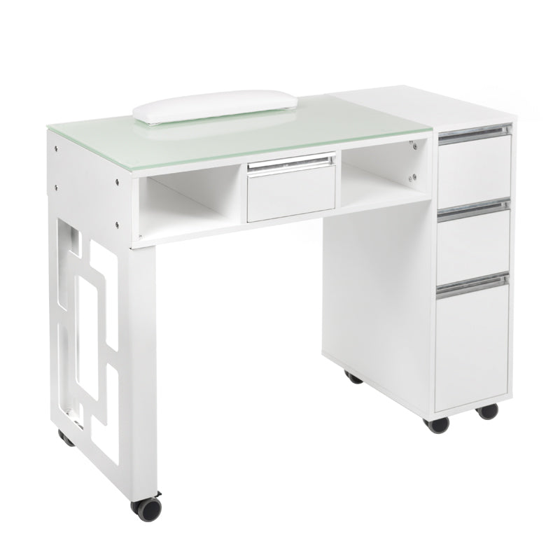 Stolik do manicure BD-3801 BIAŁY