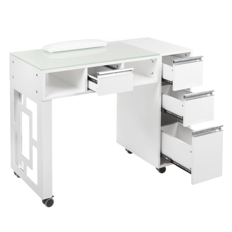 Stolik do manicure BD-3801 BIAŁY