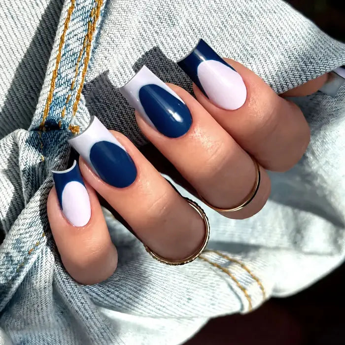 Claresa Lakier hybrydowy DENIM SKIRT głęboki granat 5 g