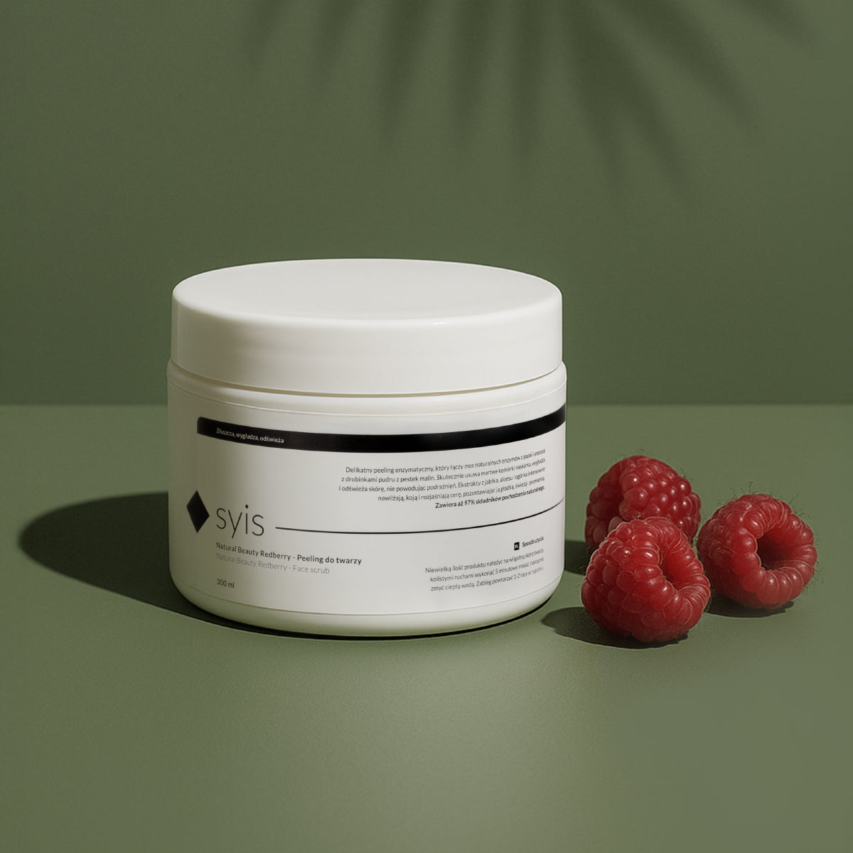 Syis Natural Beauty redberry peeling do twarzy 300 ml
