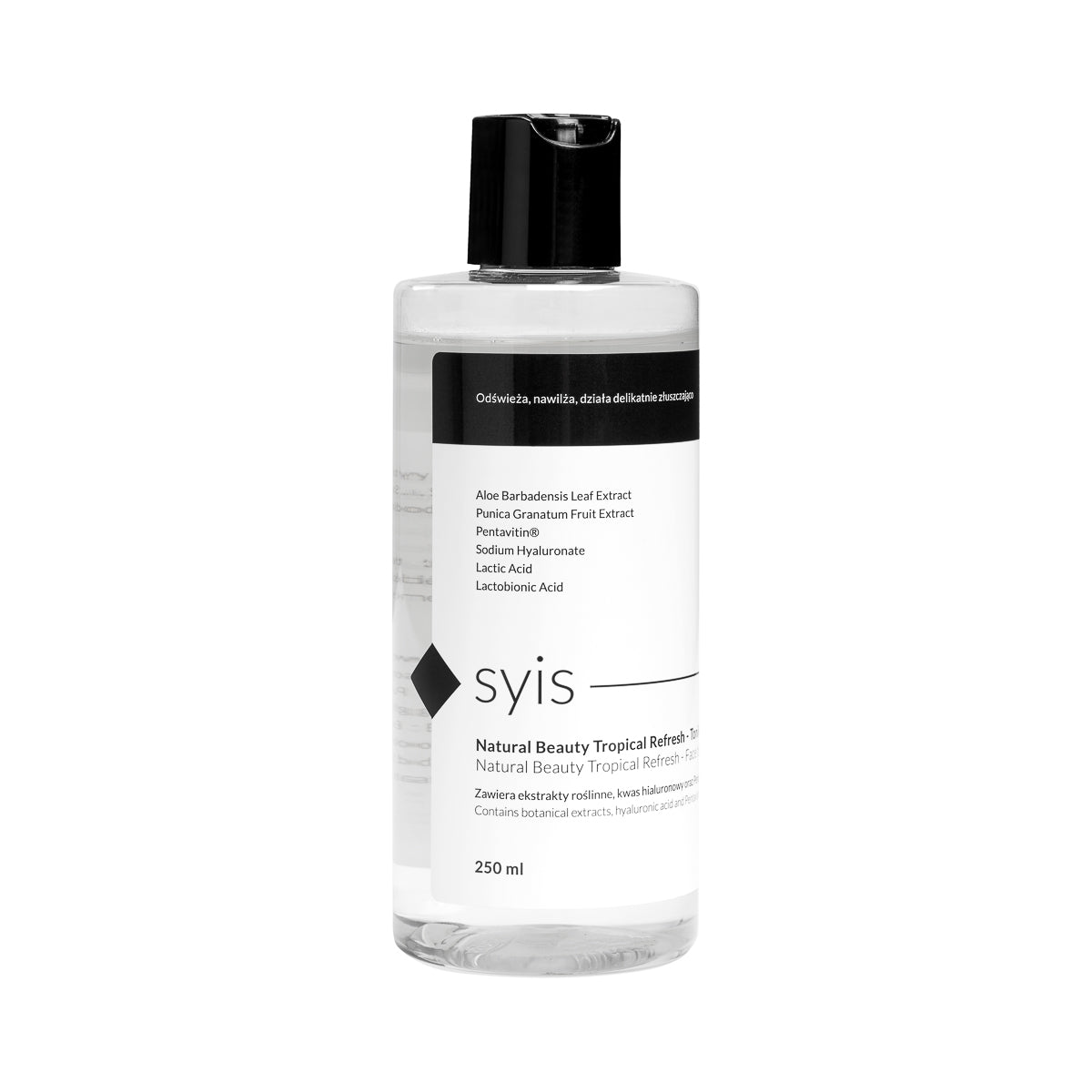 ACTIVESHOP Syis Natural Beauty tropical refresh tonik do twarzy 250 ml — Inhaltsstoffe i ocena