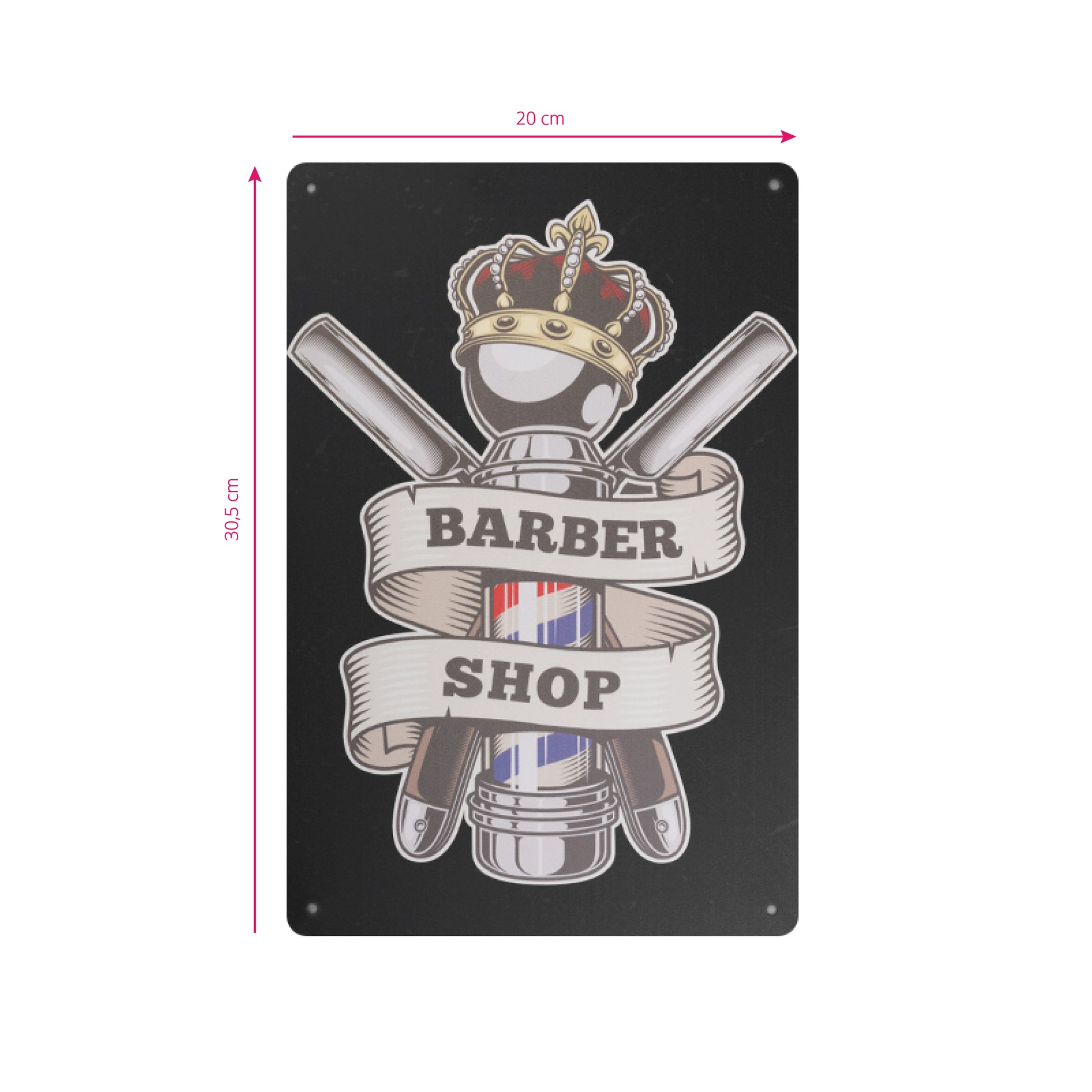 TABLICA OZDOBNA BARBER B015