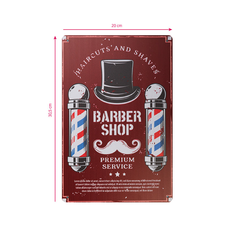 TABLICA OZDOBNA BARBER B030