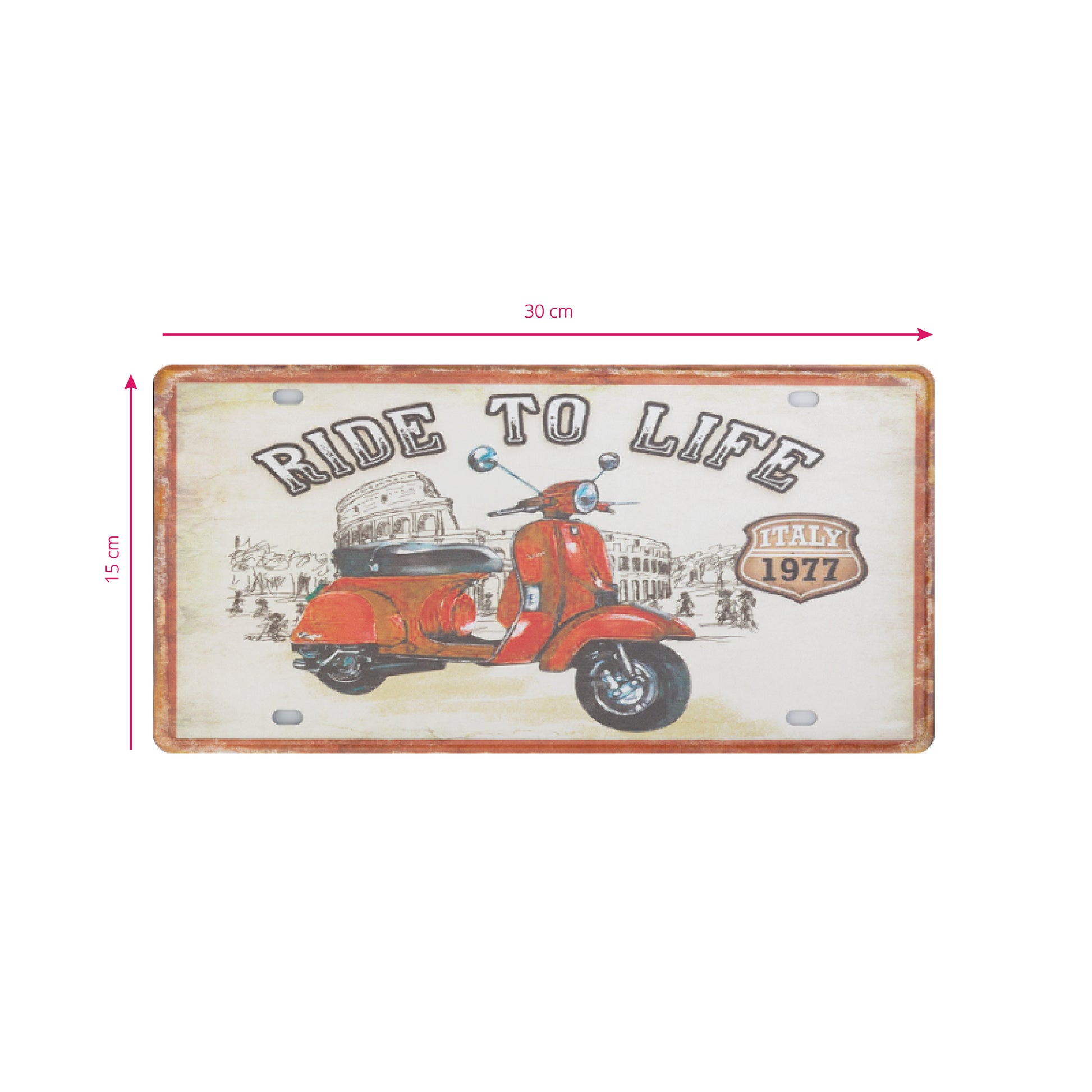 TABLICA OZDOBNA VESPA 620