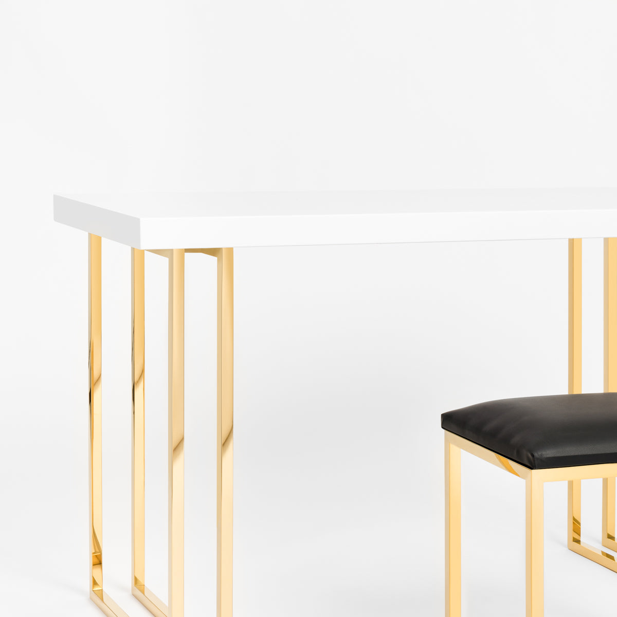 TABORET AGNES BIAŁY