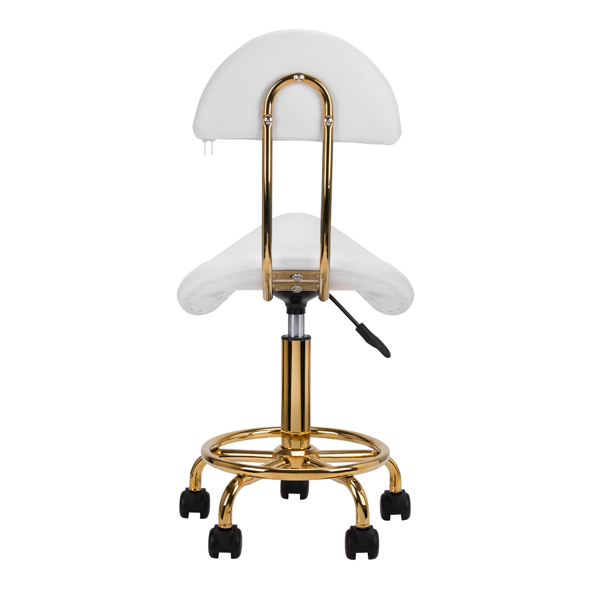 TABORET KOSMETYCZNY 6001G BIAŁY