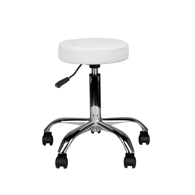 TABORET KOSMETYCZNY AM-310 BIAŁY