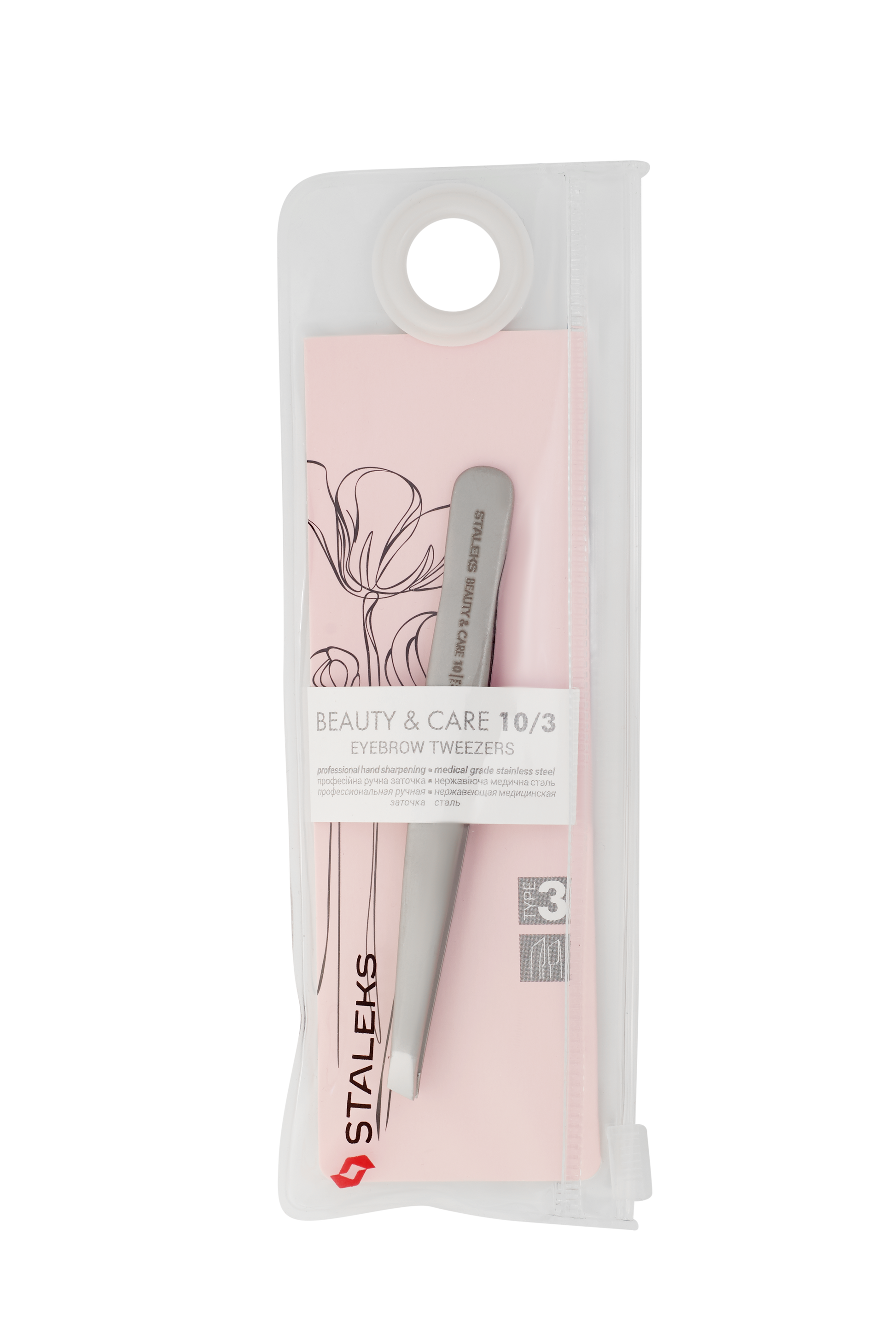 Pęseta do brwi Beauty&Care 10/3