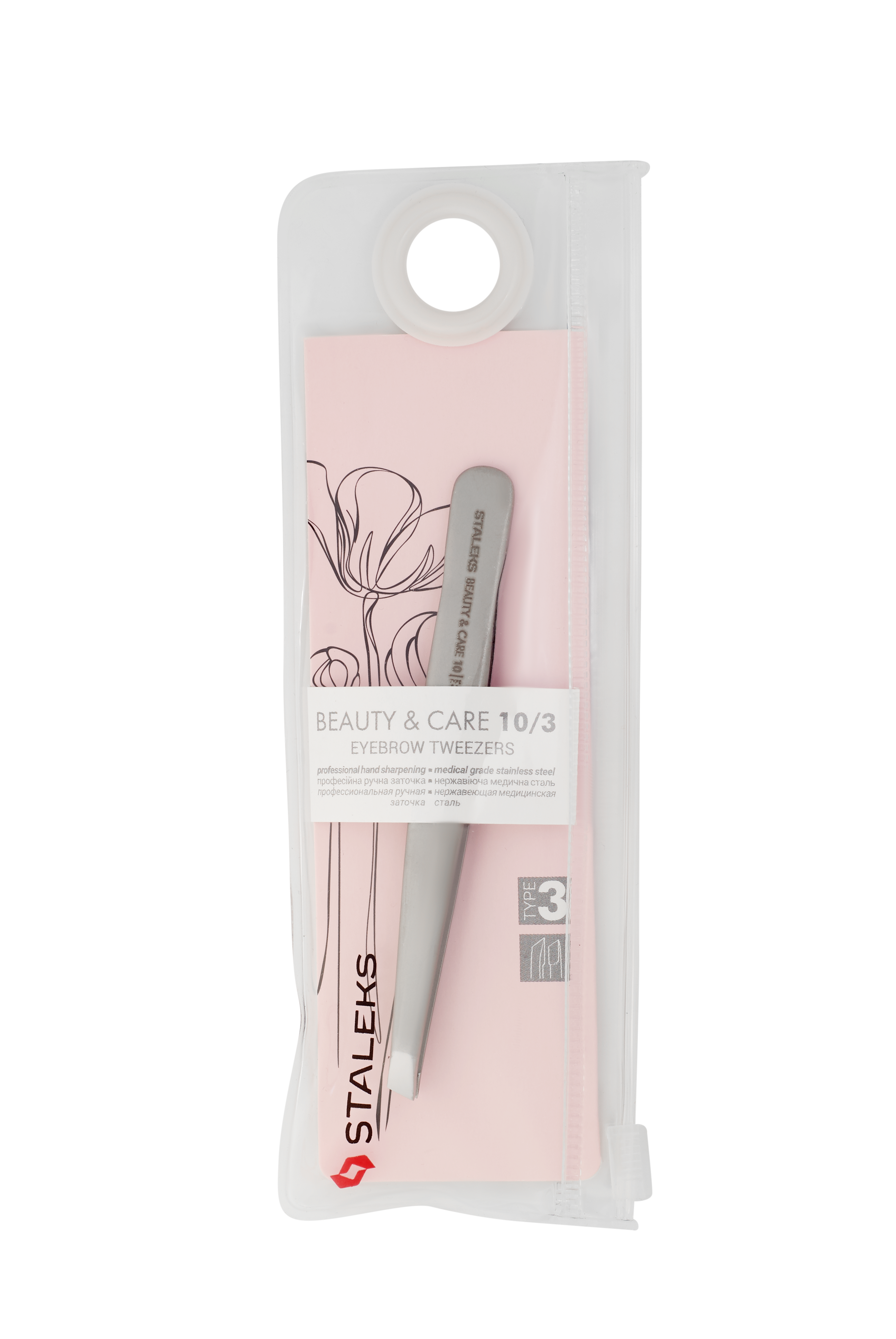 Pęseta do brwi Beauty&Care 10/3