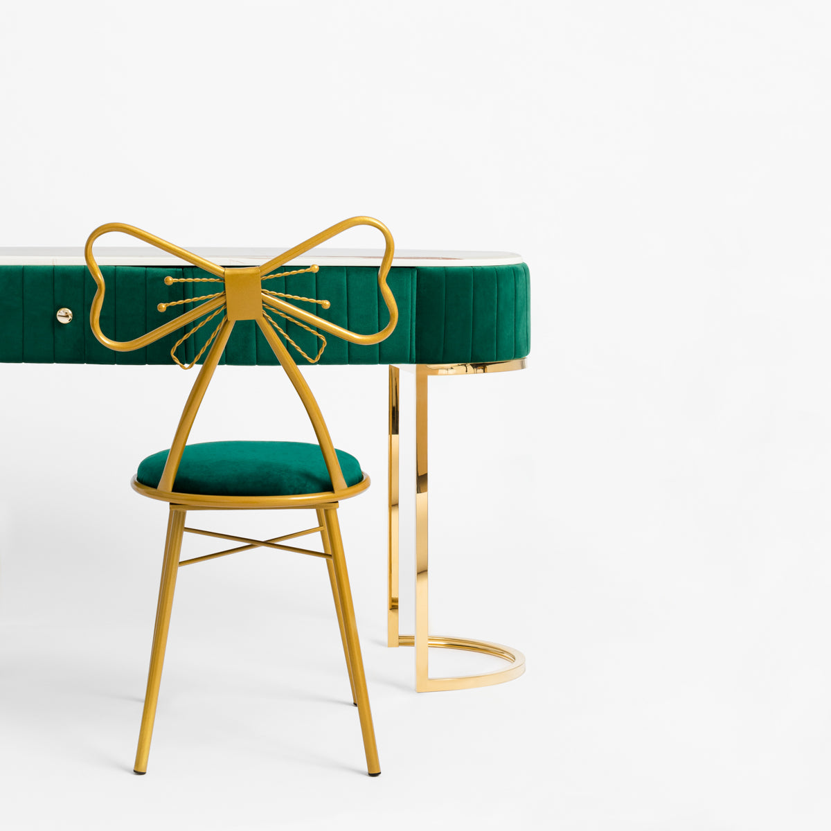 TOALETKA VELVET T11 ZIELONA