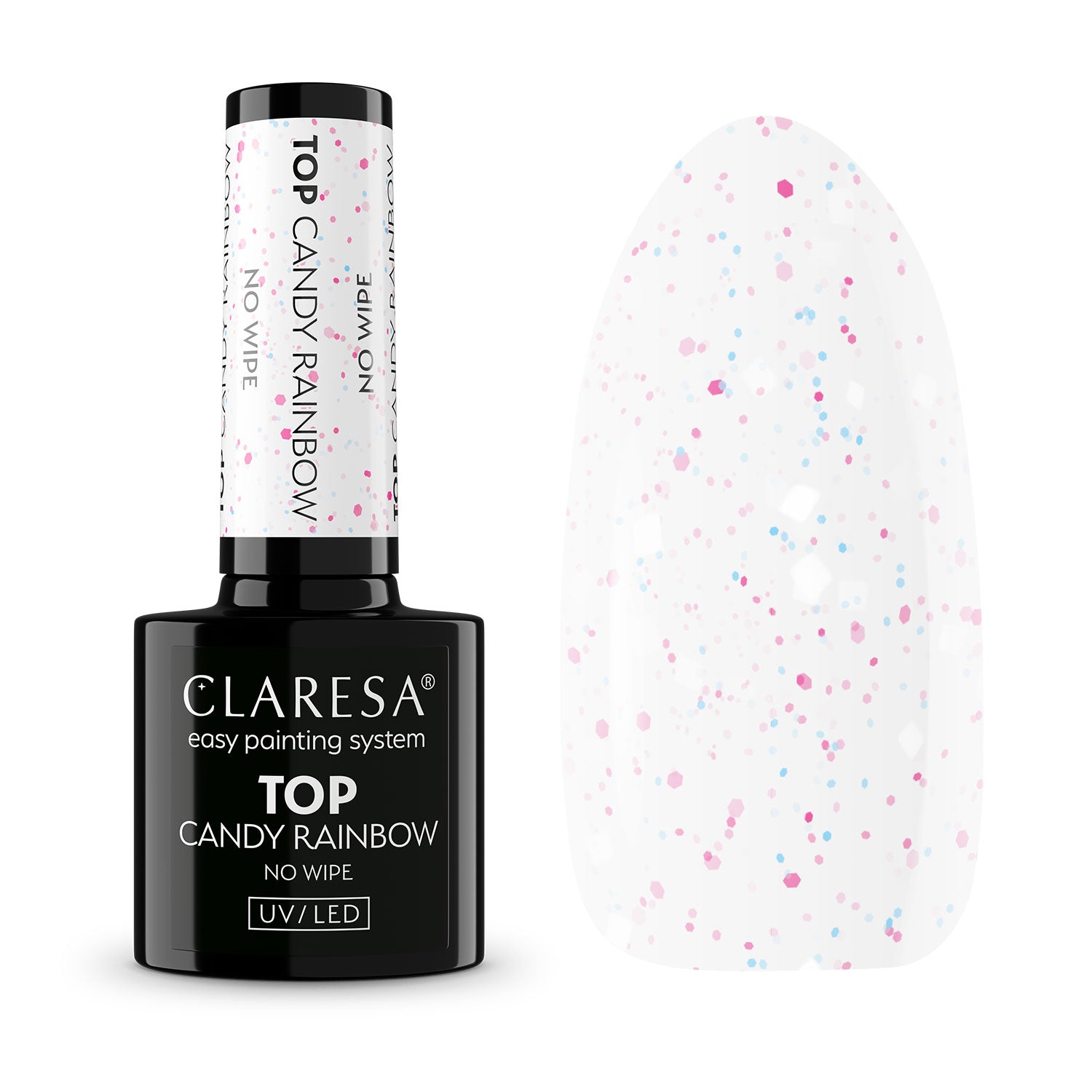 Claresa Top No Wipe Candy Rainbow 5g