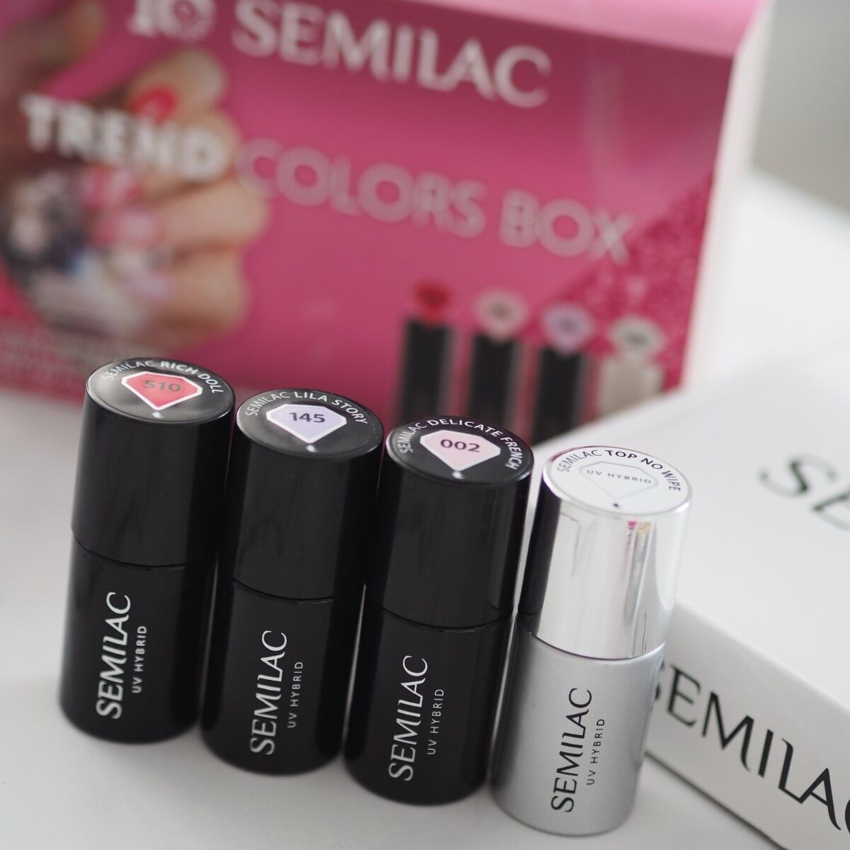 Semilac Zestaw Trend Colour Box Edycja Limitowana