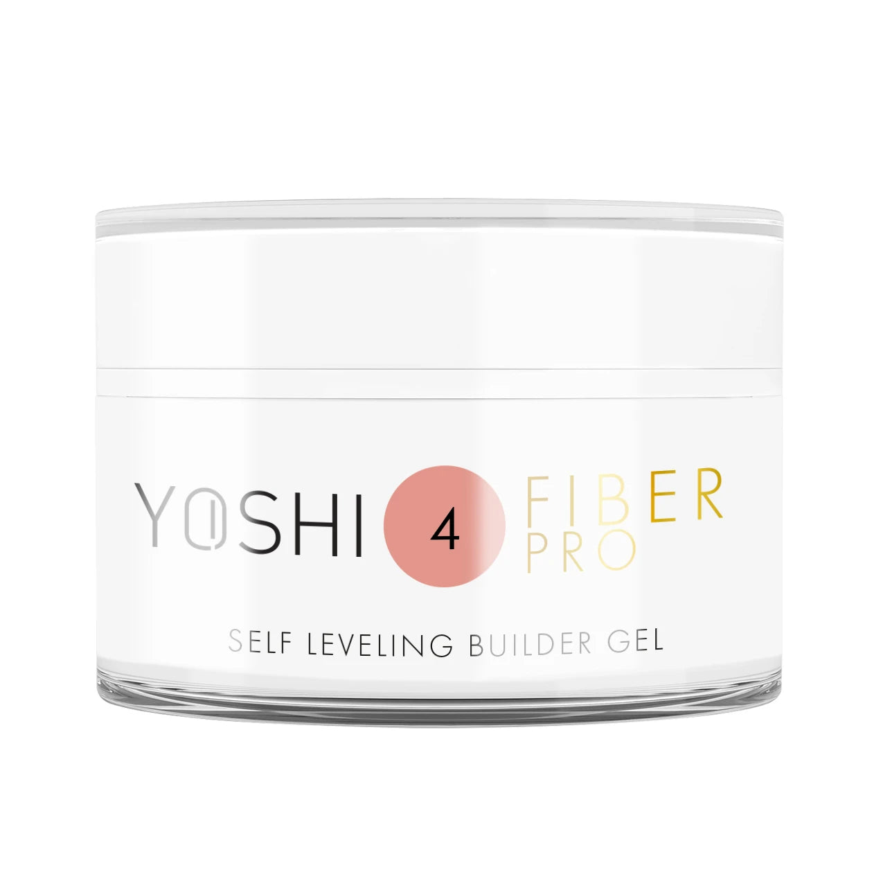 Yoshi - Żel Samopoziomujący Fiber PRO Gel UV LED No 4 15ml