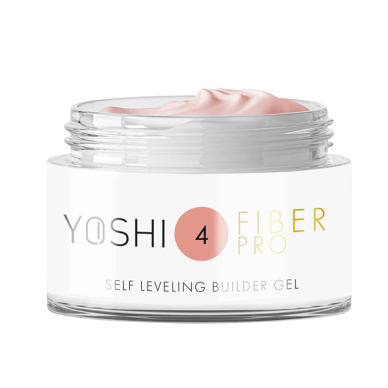 Yoshi - Żel Samopoziomujący Fiber PRO Gel UV LED No 4 15ml
