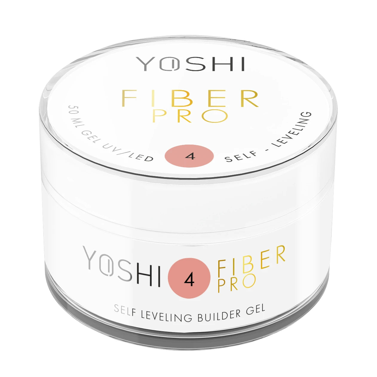 Yoshi - Żel Samopoziomujący Fiber PRO Gel UV LED No 4 15ml