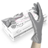 Unigloves Rękawiczki Nitrylowe Srebrne 100 Sztuk - Fancy Silver