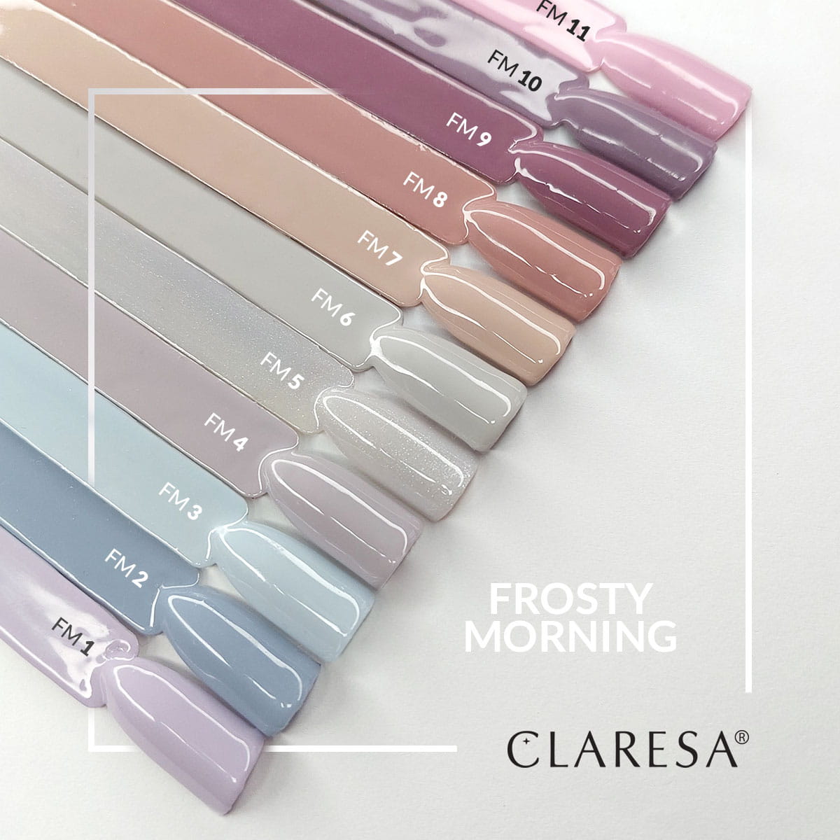 Claresa - Lakier Hybrydowy FROSTY MORNING 11 -5g