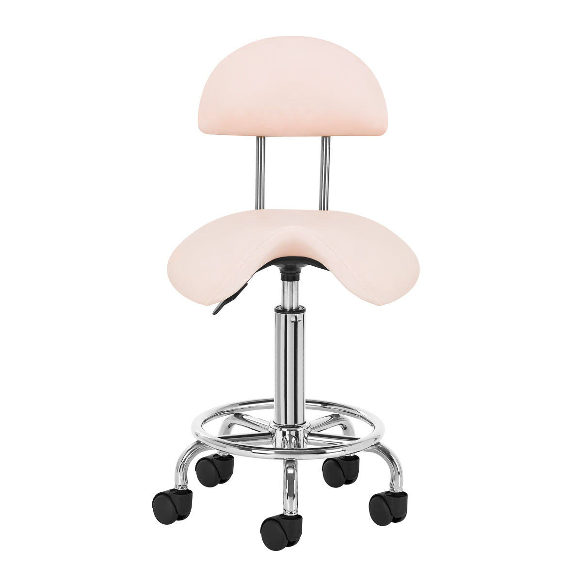 Taboret kosmetyczny 6001 różowy
