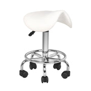 Taboret kosmetyczny 6010 biały