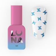 Luna Top Hybrydowy Top Butterfly Blue 13 ml