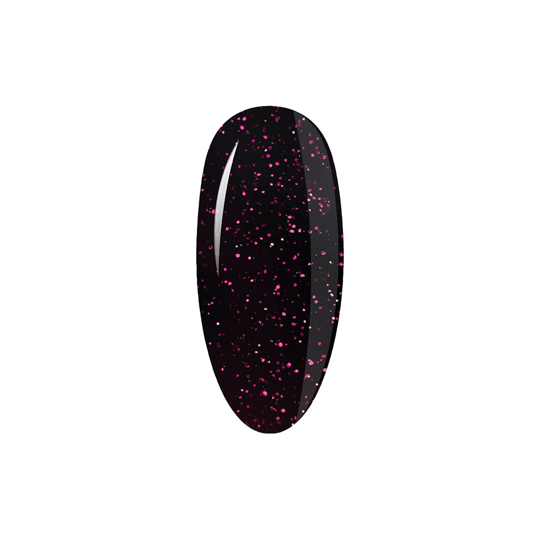 Slowianka - Top Coat No Wipe Fuchsia Sparkle 10g