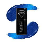 Lakier Hybrydowy Semilac 466 - Blue Silk Pyjamas 7ml