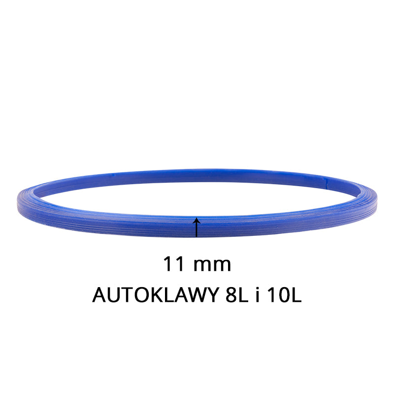 USZCZELKA SILIKONOWA DO AUTOKLAWÓW WOSON 10 L i 12 L NIEBIESKA 11 MM