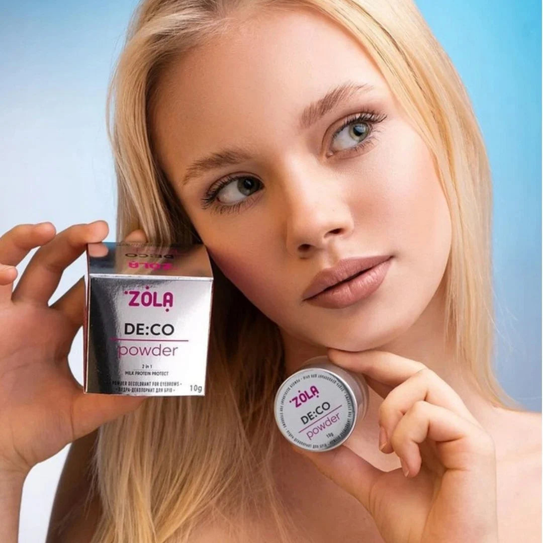 Zola Puder Dekoloryzujący Do Brwi DE:CO Powder Rozjaśniacz 10G
