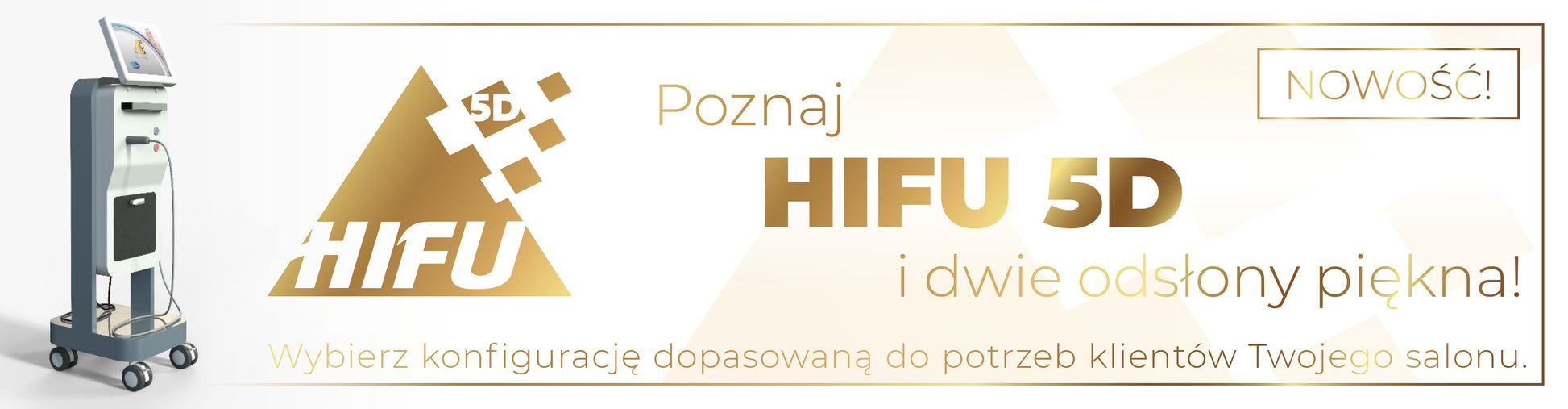 Urządzenie Medyczne - HIFU 5D Exclusive 4 Głowice