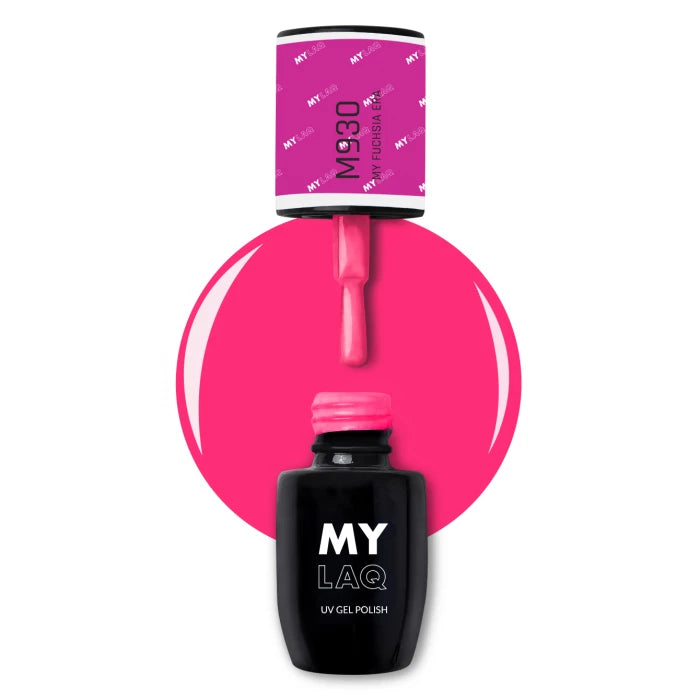 Mylaq Lakier Hybrydowy My Fuchsia Era 5ml