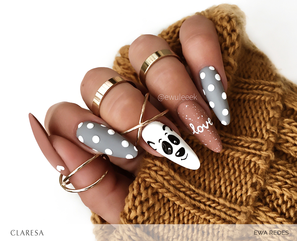 Claresa - Lakier Hybrydowy BROWN 302 -5g