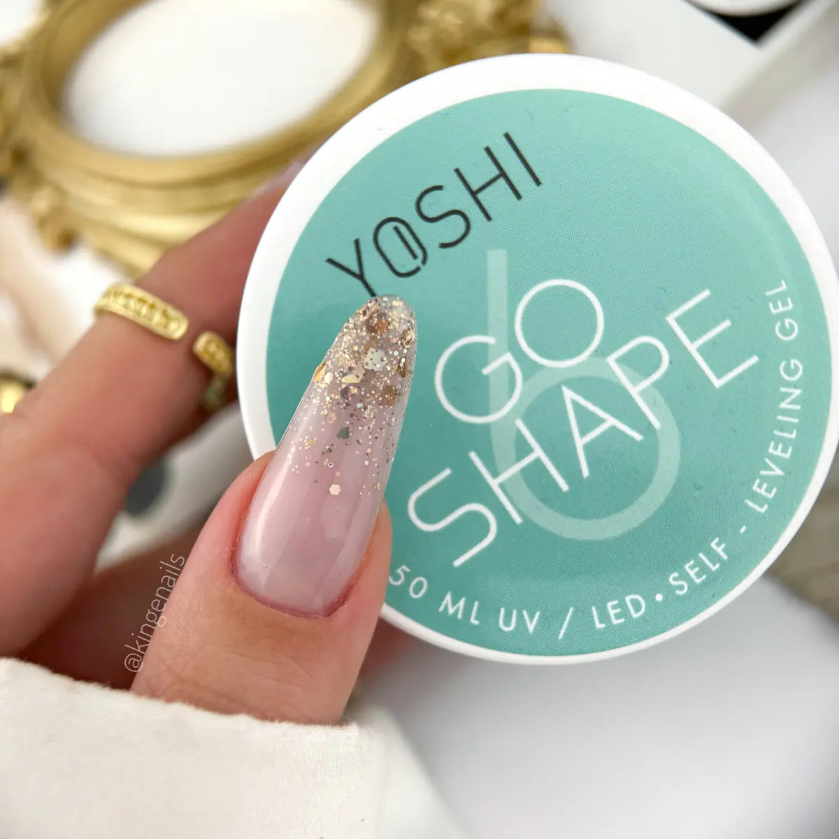Yoshi Żel Samopoziomujący Go Shape Uv Led Gel No6 50ml