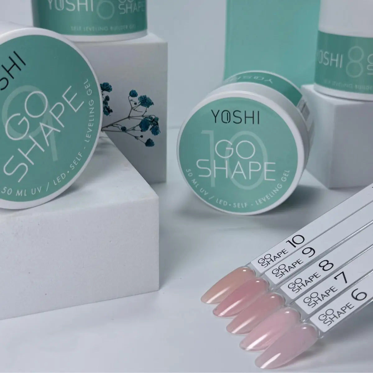 Yoshi Żel Samopoziomujący Go Shape Uv Led Gel No6 50ml