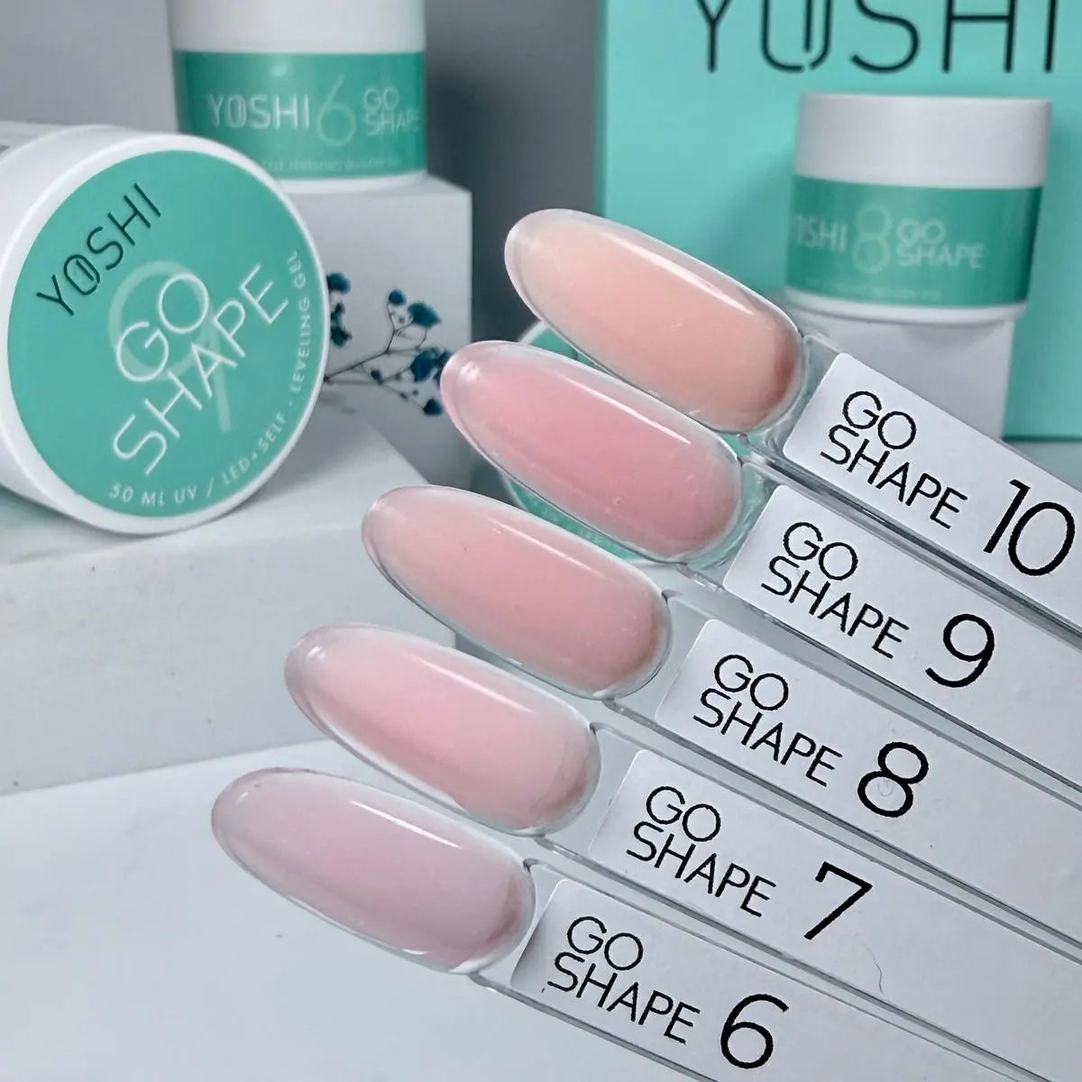 Yoshi Żel Samopoziomujący Go Shape Uv Led Gel No8 50ml