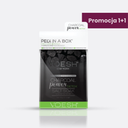 VOESH Charcoal Power Detox Pedi In A Box Deluxe Zestaw Do Pedicure 4 Kroki