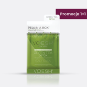 VOESH Green Tea Detox Pedi In A Box Deluxe Zestaw Do Pedicure 4 Kroki
